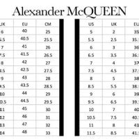 alexander mcqueen dress size chart.